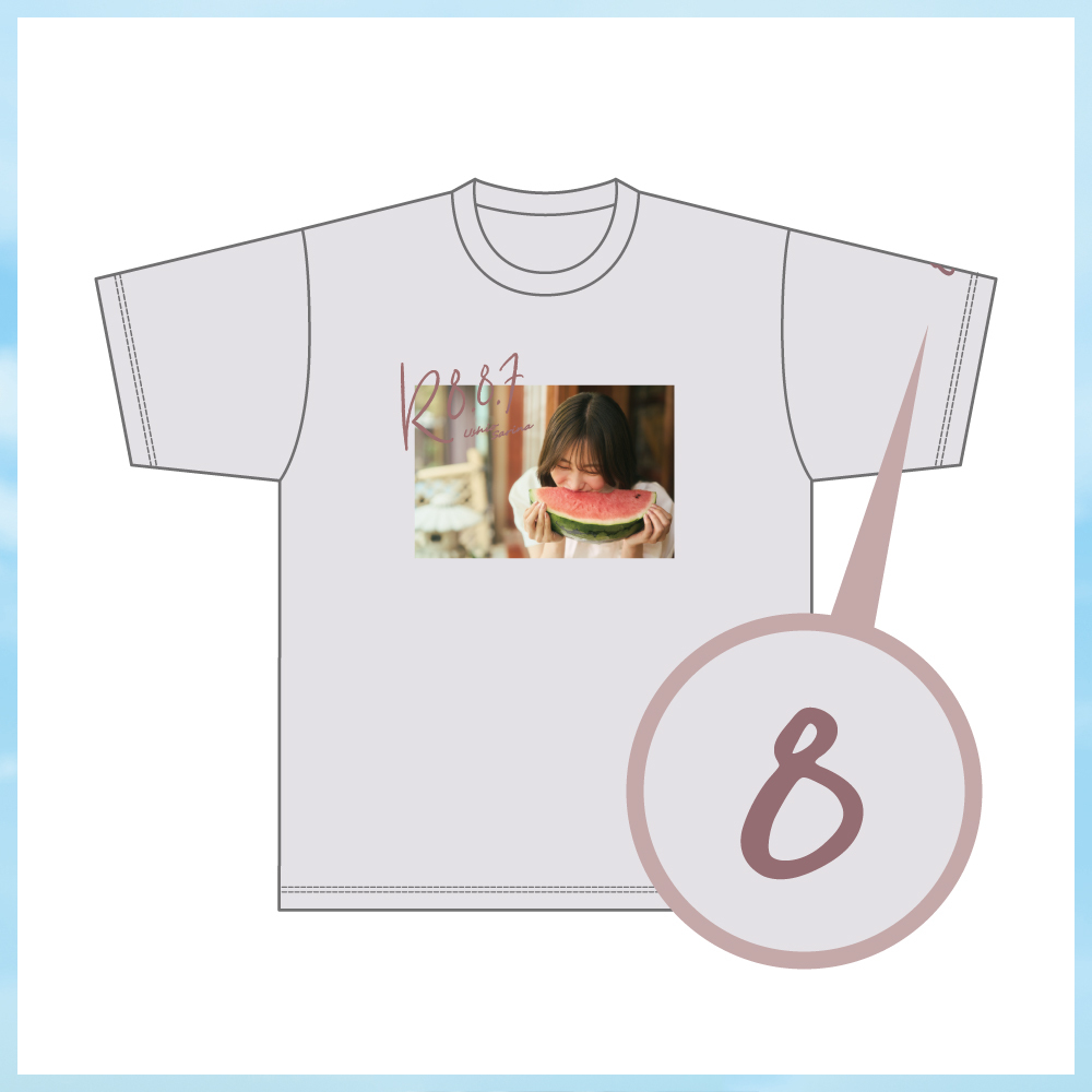 【Ushio Sarina FC event 8祭前夜祭 〜ひと足お先に8祭！】Tシャツ